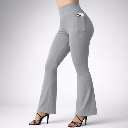 Paola | Legging Flare de Alta Elasticidad con Efecto Push Up