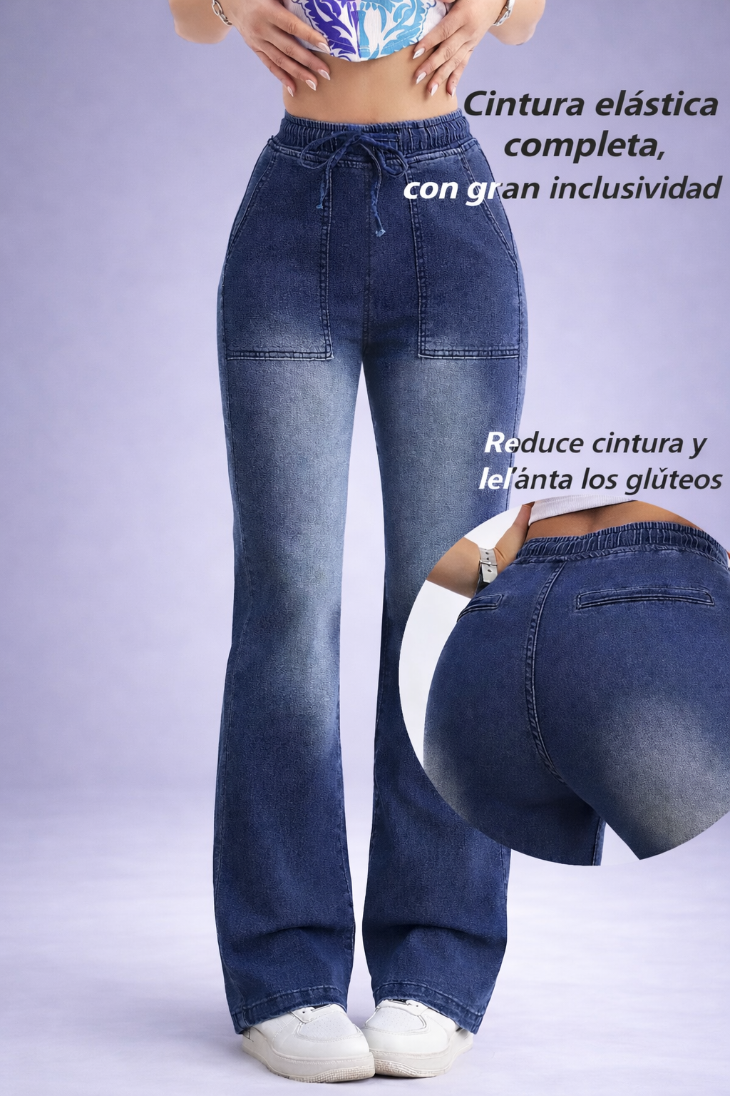 Nola | Jean Recto Flex de Cintura Alta