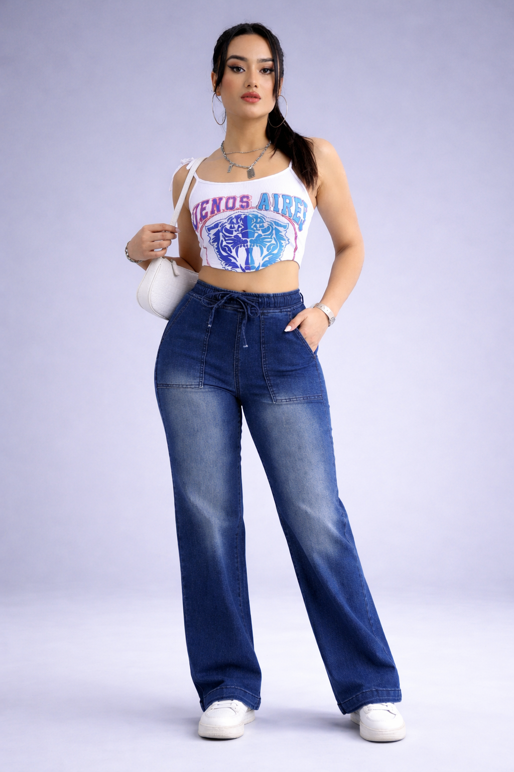 Nola | Jean Recto Flex de Cintura Alta